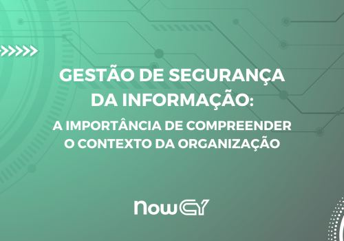 gestão de segurança da informação